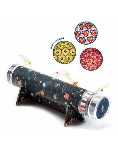 Djeco Coffret DIY- Kaléidoscope Immersion Spatiale - Coffret Loisir Créatif Enfant 7 Ans Et + – Image 2