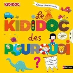 Nathan Le KIDIDOC Des Pourquoi ? Edition Anniversaire - Livre Documentaire Animé Enfant 4 Ans Et +