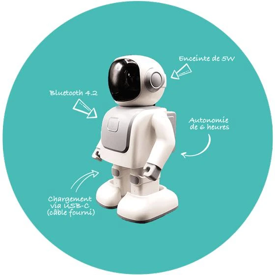 Enceinte Robot Mobile - KidyRobot – Image 4