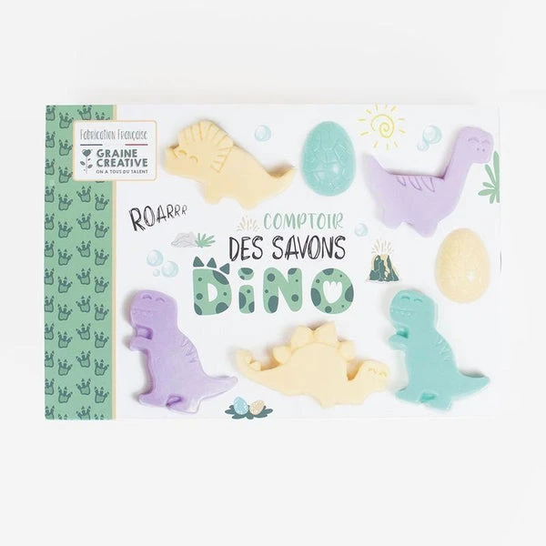 Comptoir Des Savons Dino - Coffret Loisir Créatif Enfant 6 Ans Et +