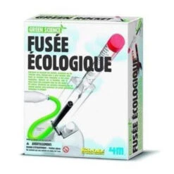 4M Kit Fusée écologique à Construire - Green Upcycling - Coffret Loisir Créatif Enfant 6 Ans Et +