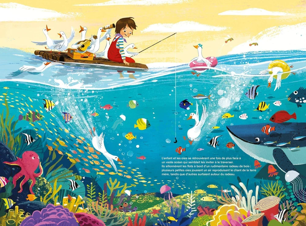 L'enfant Et Les Oies - Livre Enfant 4 Ans Et + – Image 3