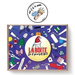 La Boîte DIY De Noël - Coffret Loisir Créatif Enfant De 2 à 4 Ans