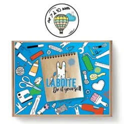 La Boîte DIY - Coffret Loisir Créatif Enfant 7 à 10 Ans
