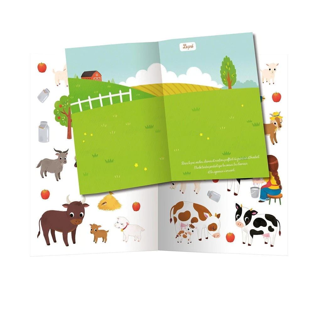 Mes Tout Premiers Autocollants - La Ferme - Cahier De Gommettes Enfant 3 Ans Et + – Image 2
