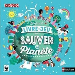Nathan Le Grand Livre-jeu Pour Sauver La Planète - Livre écologie Animé Enfant 4 Ans Et +