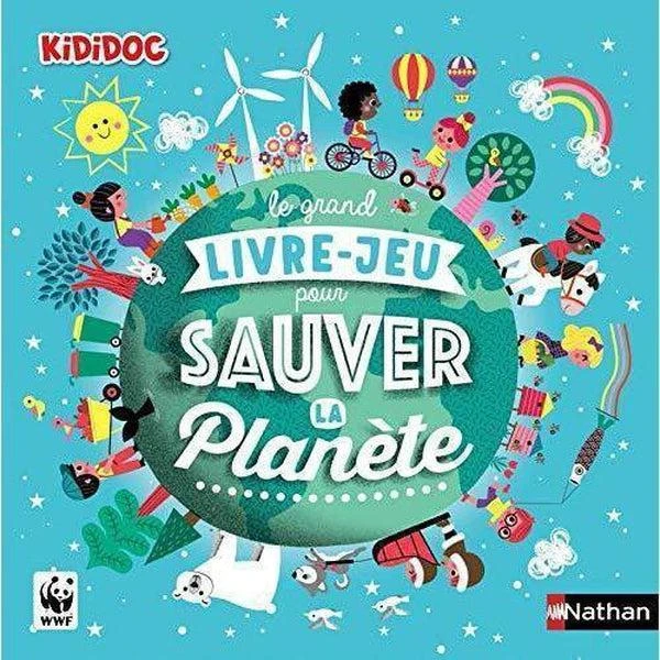 Nathan Le Grand Livre-jeu Pour Sauver La Planète - Livre écologie Animé Enfant 4 Ans Et +