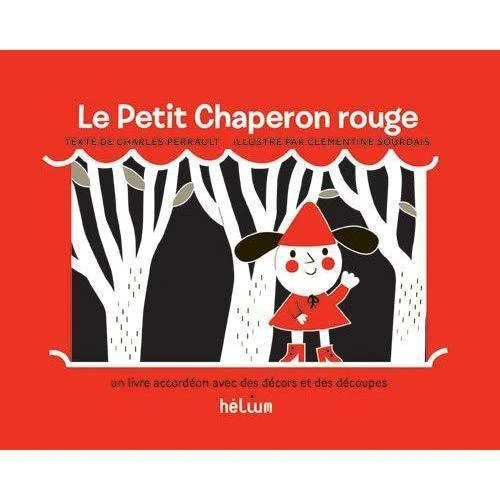 Le Petit Chaperon Rouge - Livre Accordéon Enfant 3 Ans Et +