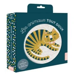 Les Animaux Tout Doux - Livre En Tissu Bébé 3 Mois Et +