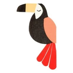 Meri-Meri Longues Serviettes En Papier - Toucan