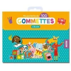 Ma Pochette De 100 Gommettes - L'école - Gommettes Enfant 3 Ans Et +