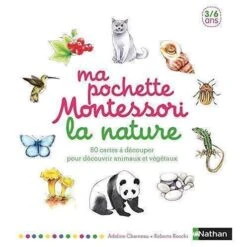Nathan Ma Pochette Montessori - La Nature - Activité Enfant 3 Ans Et +