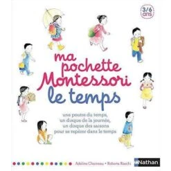 Nathan Ma Pochette Montessori - Le Temps - Activité éducative Enfant 3 Ans Et +
