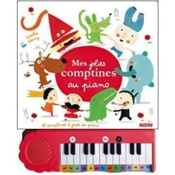 Mes Jolies Comptines Au Piano - Livre Sonore Enfant 2 Ans Et +