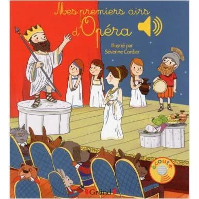 Mes Premiers Airs D'Opéra - Livre Sonore Bébé 6 Mois Et +