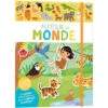 Mes Tout Premiers Autocollants - Autour Du Monde - Cahier De Gommettes Enfant 3 Ans Et +