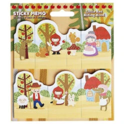 Mini Blocs-notes Adhésifs - Le Petit Chaperon Rouge - Papeterie Enfant 3 Ans Et +