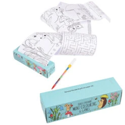 Mini Kit De Voyage - Jeux Et Coloriages Forest Friends
