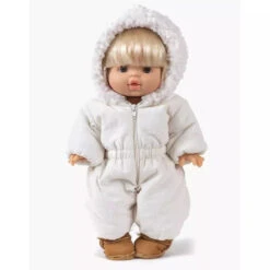 Combinaison Gigi En Milleraie écru - Vêtement Pour Poupée Et Poupon