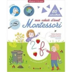 Mon Cahier D'éveil Montessori - Cahier D'activités Enfant 3 Ans Et +