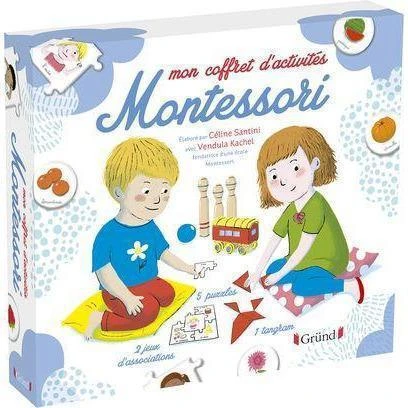 Mon Coffret D'activités Montessori - Coffret éducatif Enfant 2 Ans Et +
