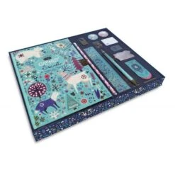 Mon Carnet Secret Forêt D'hiver - Coffret De Papeterie Enfant 6 Ans Et +