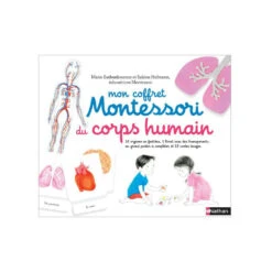 Nathan Mon Coffret Montessori Du Corps Humain - Coffret éducatif Enfant 5 Ans Et +