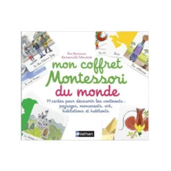 Nathan Mon Coffret Montessori Du Monde - Coffret Enfant 4 Ans Et +