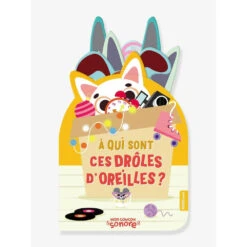 Mon Coucou Sonore - À Qui Sont Ces Drôles D'oreilles ? - Livre Sonore Bébé 1 An Et +