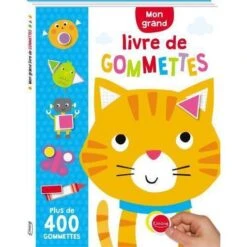 Mon Grand Livre De Gommettes - Cahier De Gommettes Enfant 3 Ans Et +