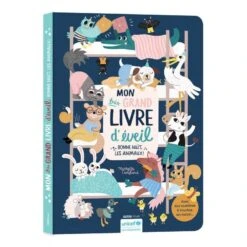 Mon Très Grand Livre D'éveil - Bonne Nuit Les Animaux - Livre D'éveil Géant Bébé 6 Mois Et +
