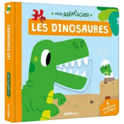 Mon Anim'agier - Les Dinosaures - Livre D'éveil Bébé 1 An Et +
