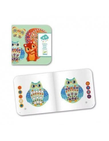 Djeco Mosaïque En Mousse - Millefiori - Coffret Loisir Créatif Enfant 3 à 6 Ans – Image 5