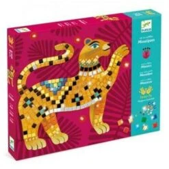 Djeco Mosaïques Au Cœur De La Jungle - Coffret Loisir Créatif Enfant 7 à 12 Ans