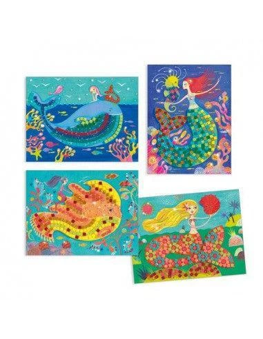 Djeco Mosaïques Le Chant Des Sirènes - Coffret Loisir Créatif Enfant 7 à 12 Ans – Image 4