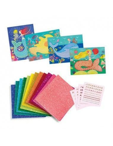 Djeco Mosaïques Le Chant Des Sirènes - Coffret Loisir Créatif Enfant 7 à 12 Ans – Image 3