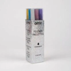 Boîte De 9 Feutres à Paillettes - Feutres Enfant 5 Ans Et +