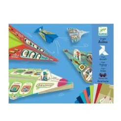 Djeco Origami - Avions - Loisir Créatif Enfant 6 Ans Et +