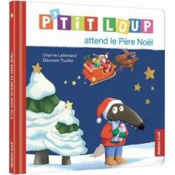 P'tit Loup Attend Le Père Noël - Livre Enfant 2 Ans Et +