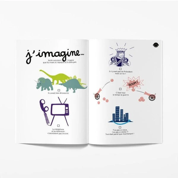 Livre à Remplir - Papi, Mamie Et Moi – Image 3