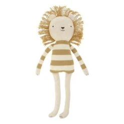 Meri-Meri Petite Peluche Lion En Coton Bio Tricoté