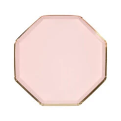 Meri-Meri Petites Assiettes En Carton - Rose Pastel