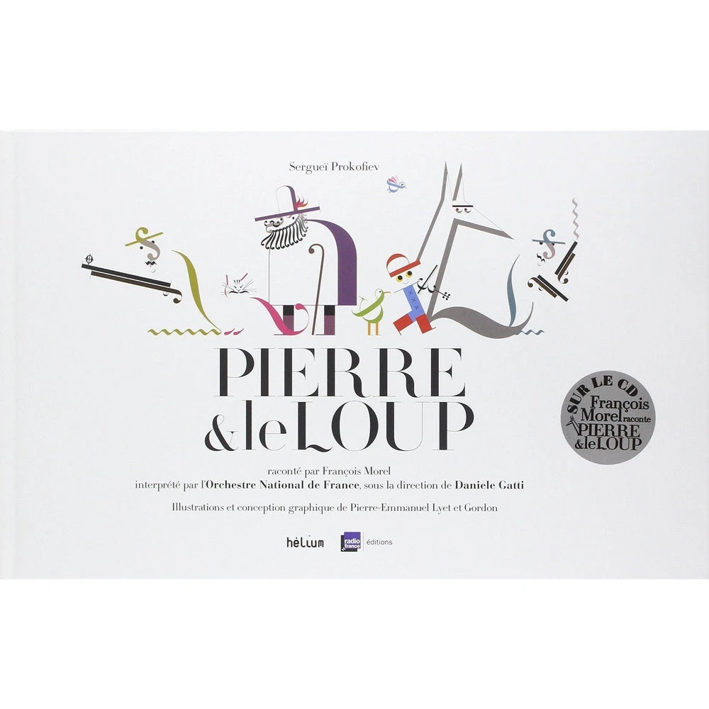 Pierre Et Le Loup - Livre CD - Livre Et CD Enfant 4 Ans Et +