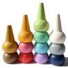 Crayons à Doigts Empilables Playon Crayon Pastel - 12 Crayons Bébé 18 Mois Et +