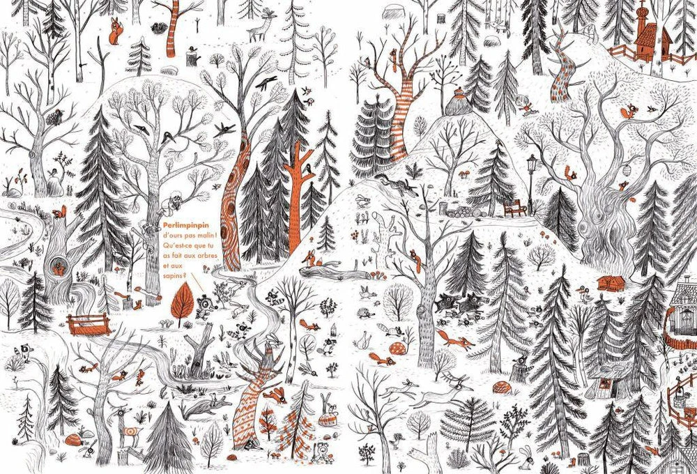 Le Livre De Coloriage De Pompon Ours Et De Tout Petit Ours - Coloriage Enfant 3 Ans Et + – Image 2