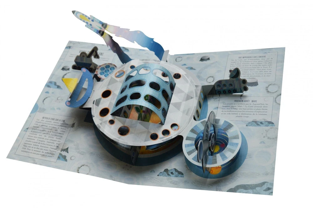 Pop-up Lune - Livre Documentaire Pop-up Enfant 7 Ans Et + – Image 4