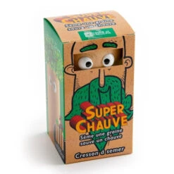 Kit De Jardinage - Pot Yeux "Chauve Qui Peut" - Cresson Ă Semer