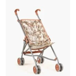 Poussette Pour Poupée Et Poupon - Motif Sakura