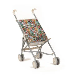 Poussette Pour Poupée Et Poupon - Motif Les Lapins - Collab Nathalie Lété