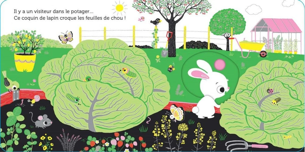 Nathan Promenade Au Potager - Livre D'éveil Animé Bébé 6 Mois Et + – Image 3